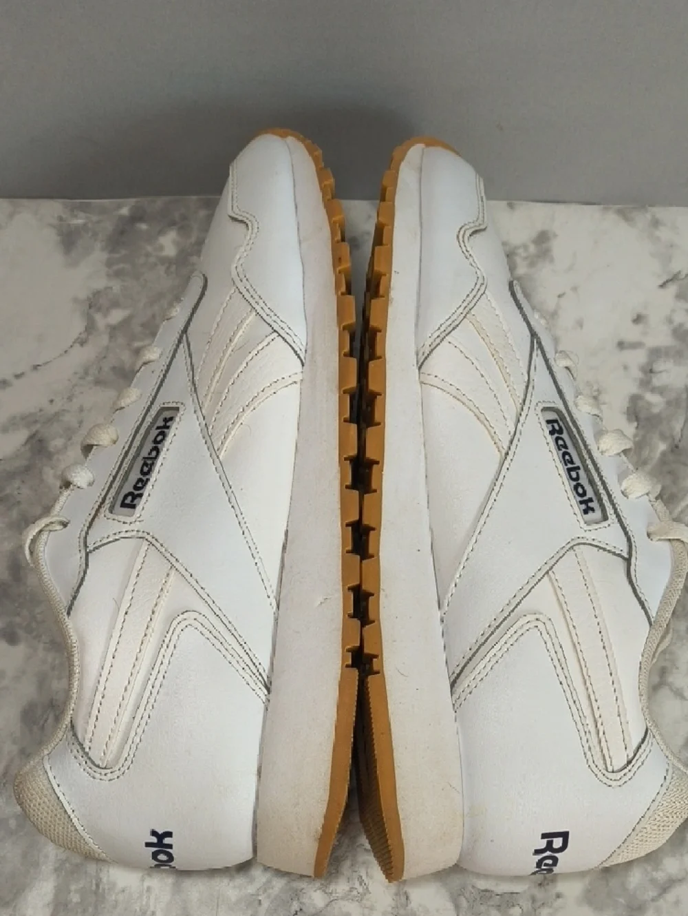 Reebok Glide Men's White Low Top Sneakers , Size 9